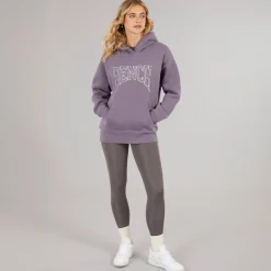Outlet Bench Dame Riddy Oversized Hættetrøje Dusted Grapes lilla