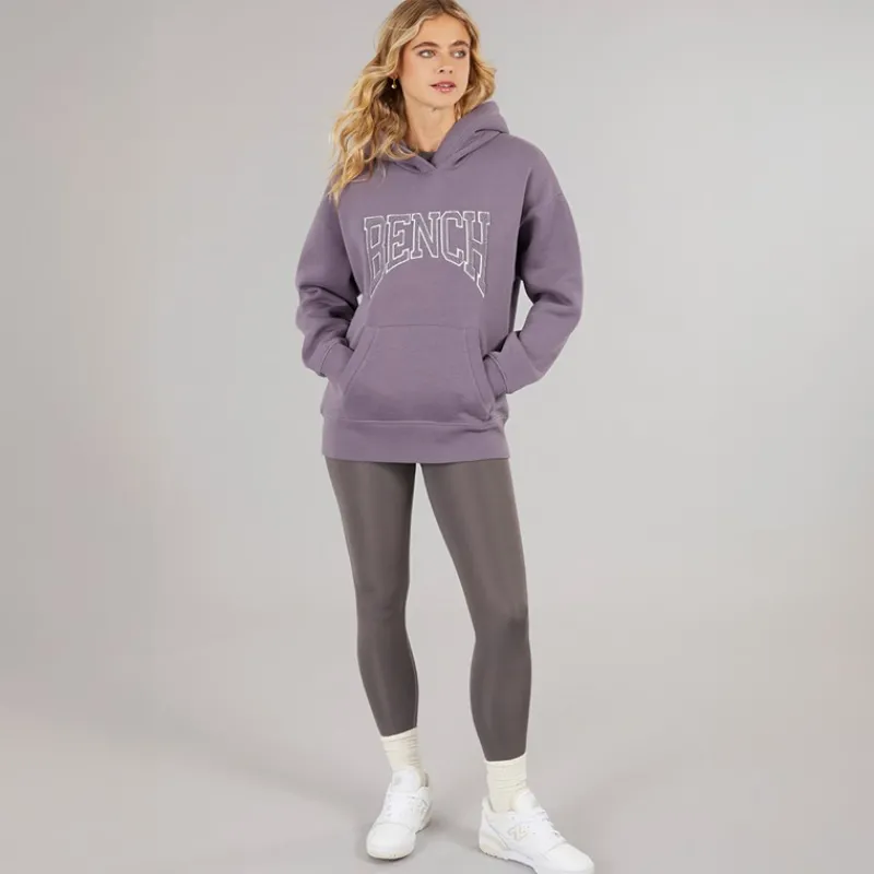 Outlet Bench Dame Riddy Oversized Hættetrøje Dusted Grapes lilla