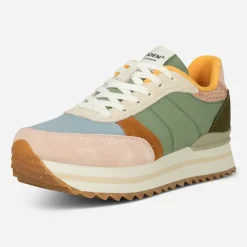New Woden Dame Ronja Plateau Sneakers 911 Algae Multi