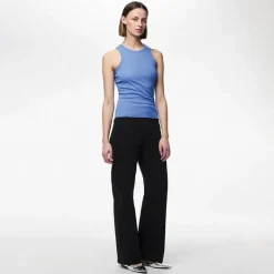 Outlet Pieces Dame Ruka Boxer Tanktop Fransk Blå Blå