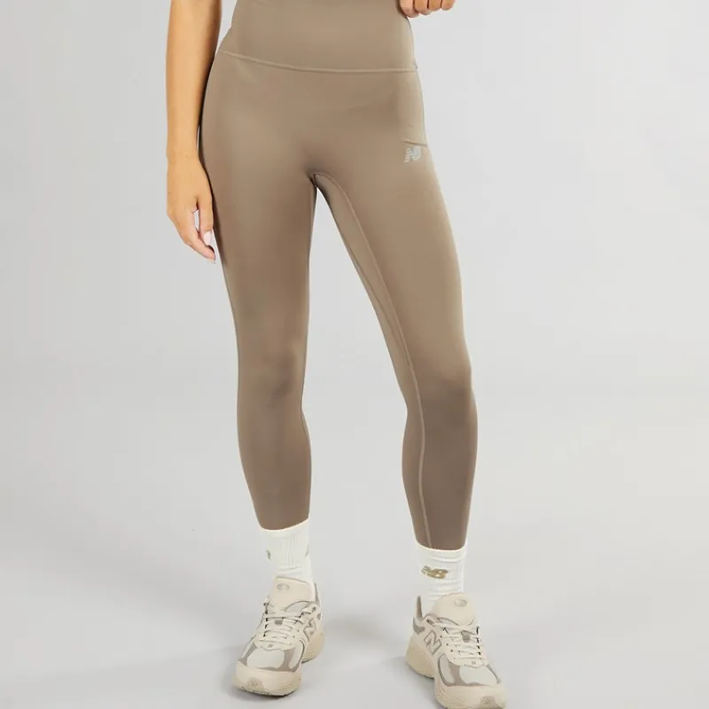 Hot New Balance Dame Script NB Dry Tight Leggings Dockside