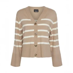 Pieces Dame Sia Cardigan Silver Mink