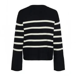 New Pieces Dame Sia Cardigan Sort