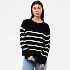 Pieces Dame Sia Sweater Sort