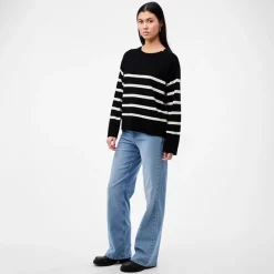 Pieces Dame Sia Sweater Sort