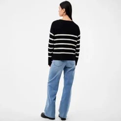 Pieces Dame Sia Sweater Sort