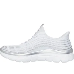 New SKECHERS SPORT Dame slip in sneakers Summits Plus Hvid