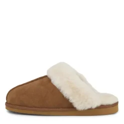 Outlet CPH Comfort Dame Slippers Kastanje