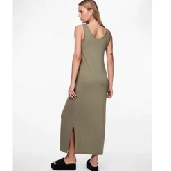 Hot Pieces Dame Sofia Tank Ankel Kjole Dyb Lav Grøn