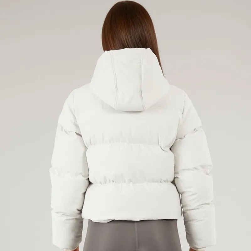 Closure London Dame Storm Cuff Kort Puffer Jakke Sten