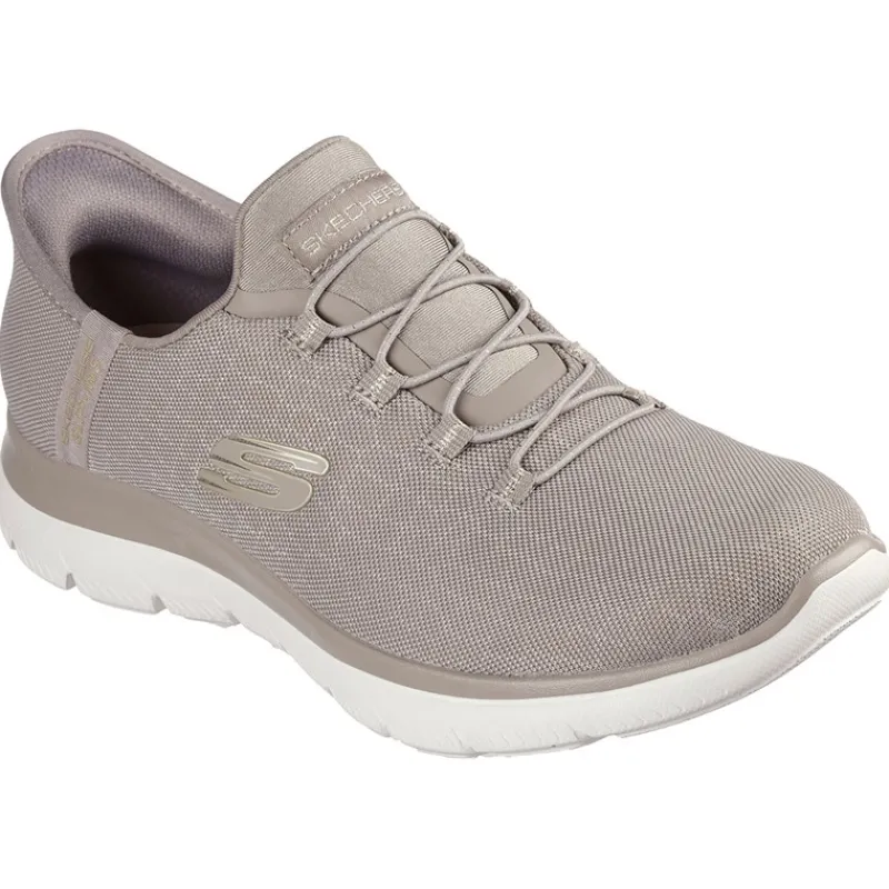 SKECHERS SPORT Dame Summits Classy Night Slip-In Sneakers Naturlig beige