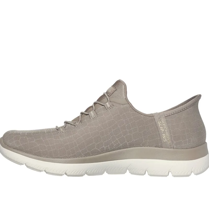 SKECHERS SPORT Dame Summits Classy Night Slip-In Sneakers Naturlig beige