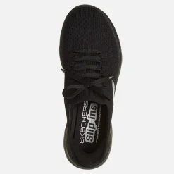 Online SKECHERS SPORT Dame Summits Slip in Nye Daglige Sneakers Sort