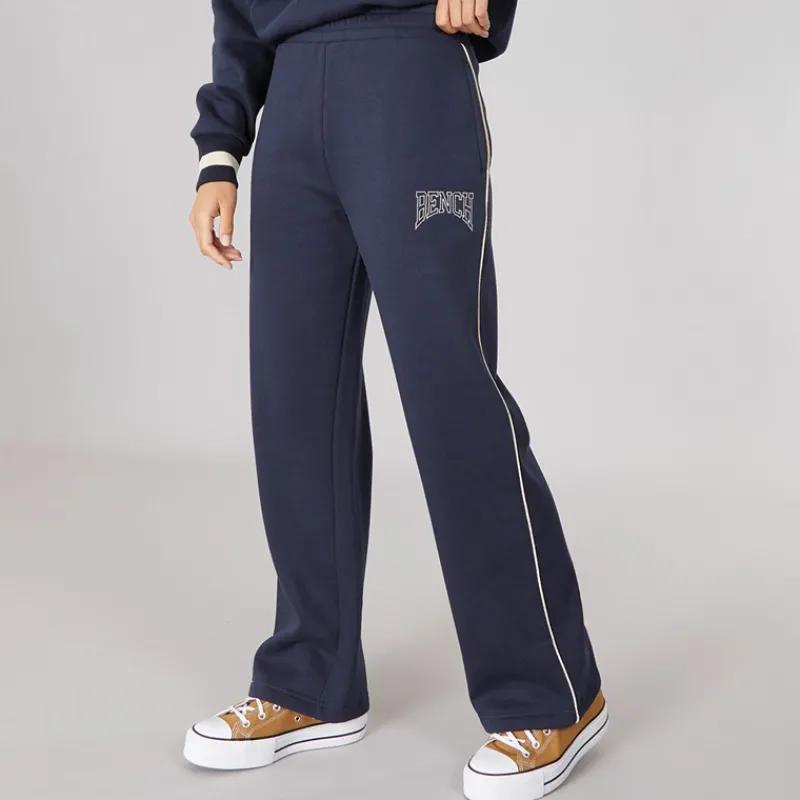 New Bench Dame Sura Bred Ben Joggingbukser Navy Marineblå