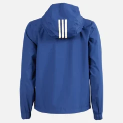 Sale adidas Dame SVFF Sverige Vandtæt Storm Jakke Team Navy Blue/​Easy Yellow