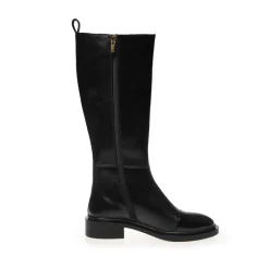 Copenhagen Shoes Dame The Love Boot Lak Tå Lange Støvler 0001 Black