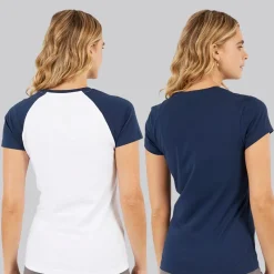 Discount Bench Dame T-shirts Nerissa Topak Hvid/​Blå