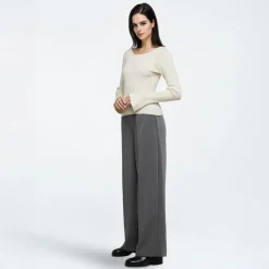 Hot Moves Dame Twusti Sweater 0105 Antique White Off-white