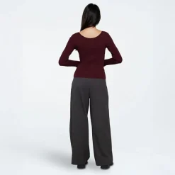 Best Moves Dame Twusti Sweater 1624 Sassafras Bordeaux