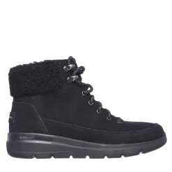 New SKECHERS Dame Vandrestøvler Glacial Ultra Sort