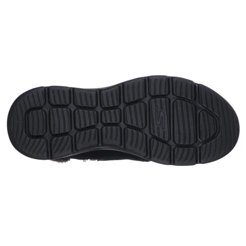 New SKECHERS Dame Vandrestøvler Glacial Ultra Sort