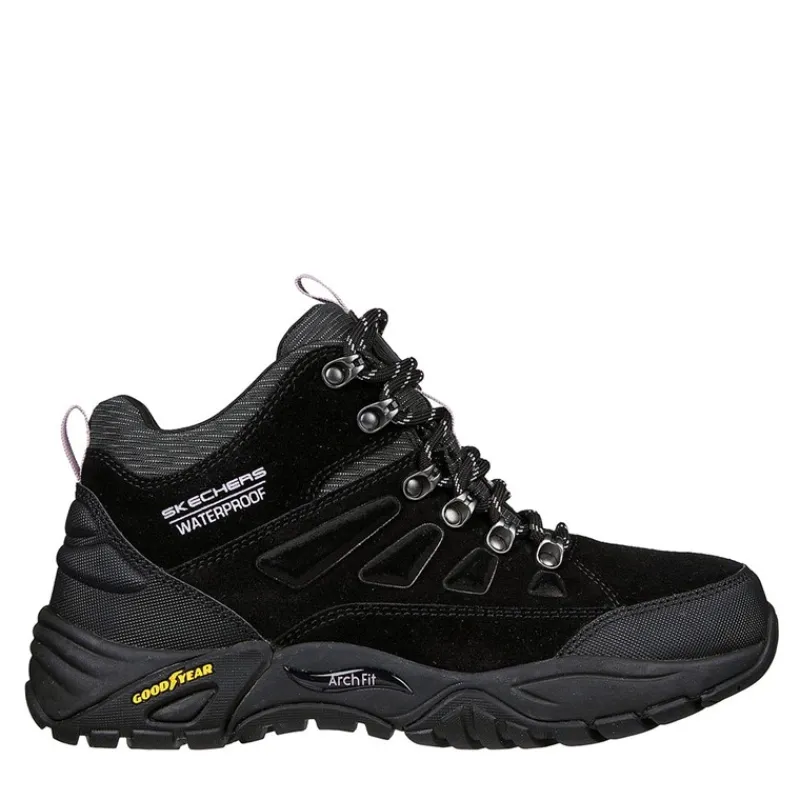 Sale SKECHERS Dame vandtætte sko Sort