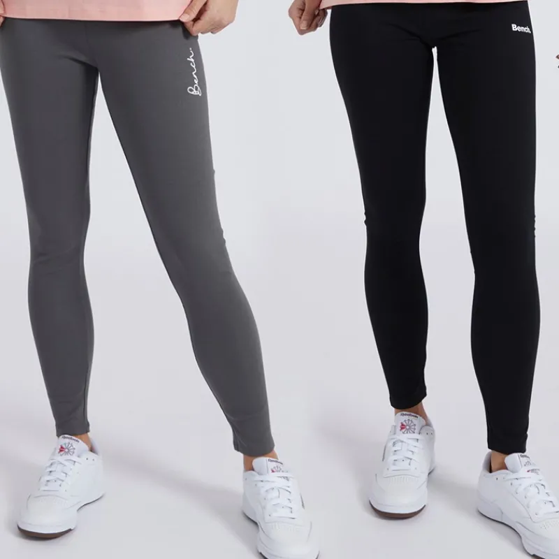 Clearance Bench Dametøj Tamna Leggings To Pak Sort/Antracit
