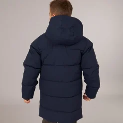 Clearance JACK & JONES Drenge Brady Puffer Jakke Sky Captain Marineblå