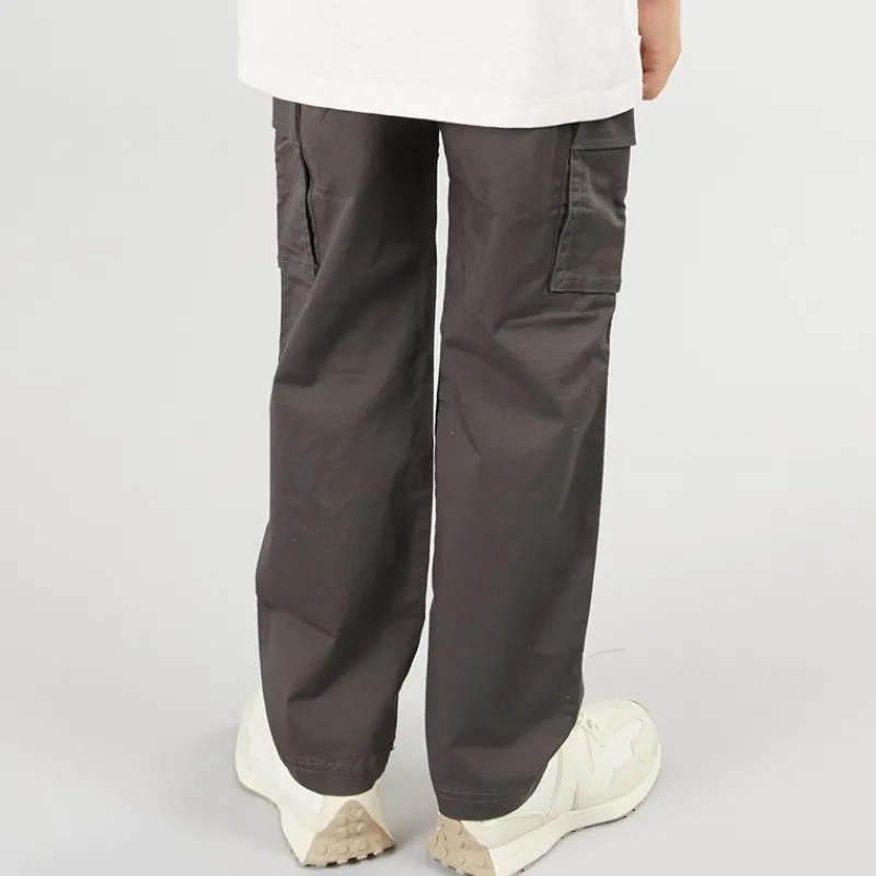 Best Lyle And Scott Drenge Cargo Bukser W635 Gunmetal