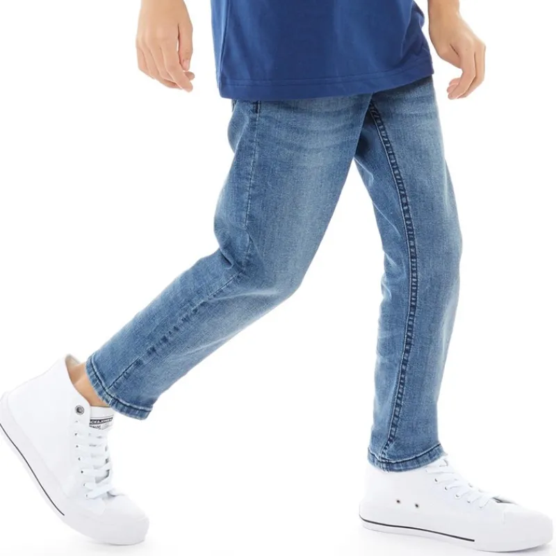 Clearance Bench Drenge Carson Slim Jeans Lys Vask Lyseblå