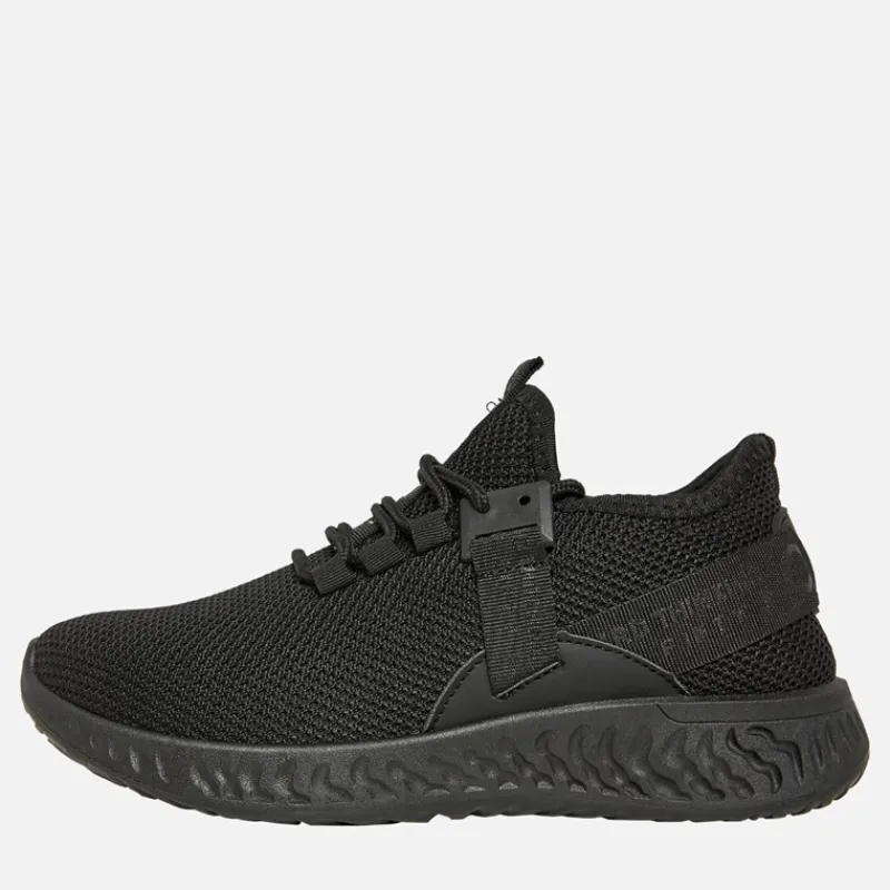 Outlet Crosshatch Drenge Ceaze Sneakers Sort