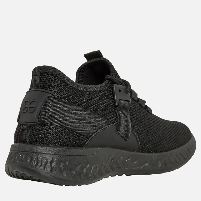 Outlet Crosshatch Drenge Ceaze Sneakers Sort