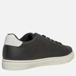 Clearance French Connection Drenge Contrast Heel Tennis Sneakers Sort