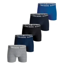 Online BJORN BORG Drenge Fem Pak Boksershorts Multipak 2
