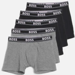 Outlet BOSS Drenge Fem pak underbukser Sort