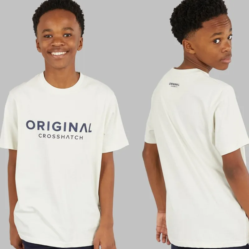 Online Crosshatch Drenge Fire Dele Hættetrøje Sweatshirt T-shirt Og Joggingbukser Sæt Navy/Off White