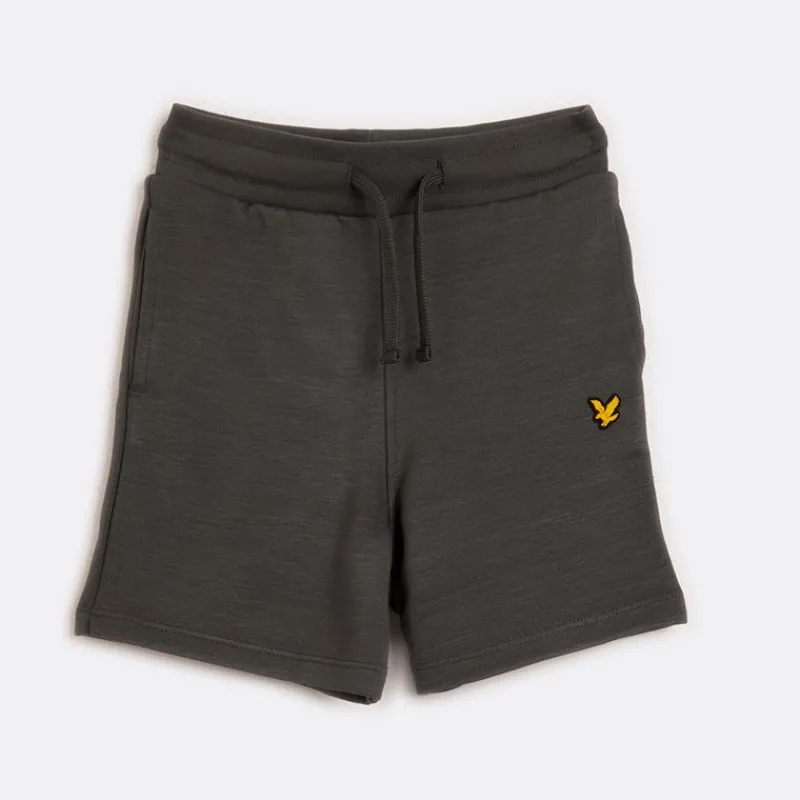 Best Lyle And Scott Drenge Fly Fleece Shorts X129 Grafit