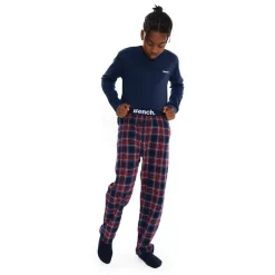 Hot Bench Drenge Folau Flanel Check Lounge Bukser Blå/Rød/Hvid/Gul Check Flanel
