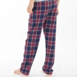 Hot Bench Drenge Folau Flanel Check Lounge Bukser Blå/​Rød/​Hvid/​Gul Check Flanel