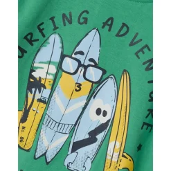 Best Name It Drenge Freddis T-shirt Grøn Gran