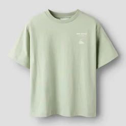 New Name It Drenge Frederik T Shirt Ørken salvie Salvie Grøn