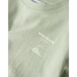 New Name It Drenge Frederik T Shirt Ørken salvie Salvie Grøn