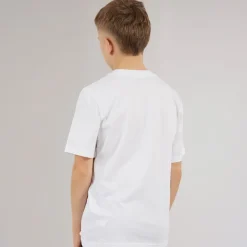 Online Puma Drenge Grafisk Camo T-shirt White