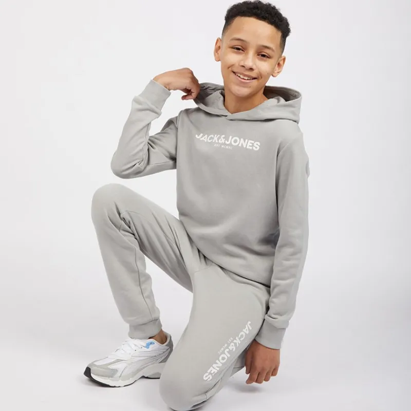 Hot JACK & JONES Drenge Harry Træningstøj Alloy Lysegrå