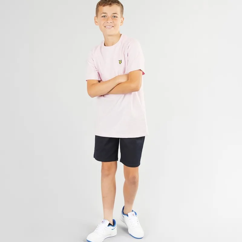 Discount Lyle And Scott Drenge Heather T Shirt X835 Iris Marl