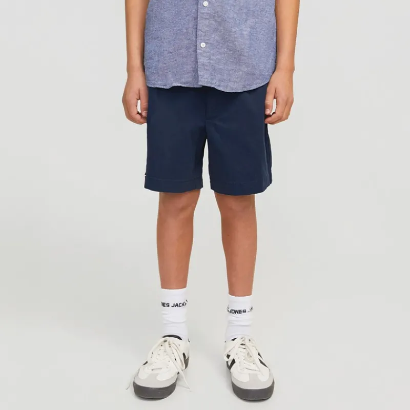 Best JACK & JONES Drenge Jaiden Campaign Hybrid Shorts Navy Blazer Lys Marineblå