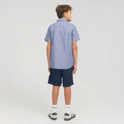 Best JACK & JONES Drenge Jaiden Campaign Hybrid Shorts Navy Blazer Lys Marineblå