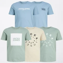 Outlet JACK & JONES Drenge Jason T-shirts Flerfarvet