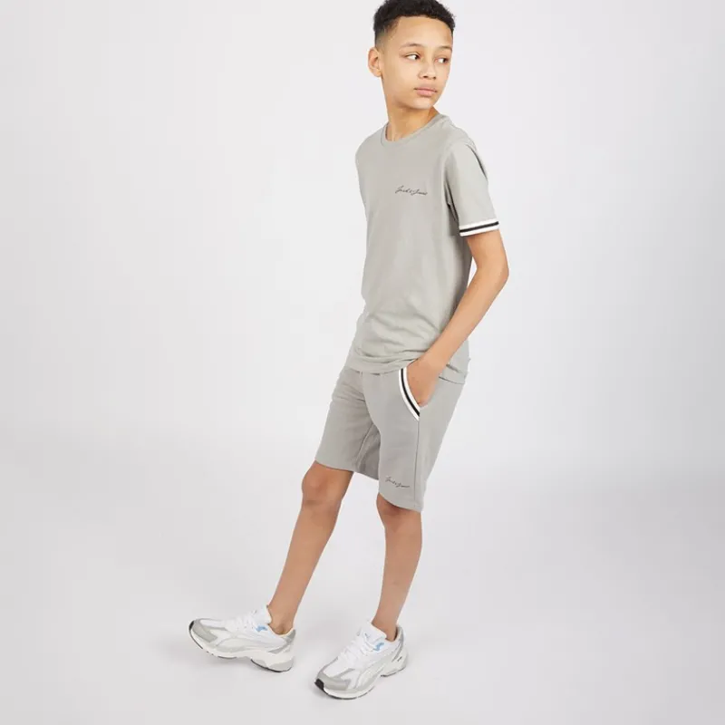 JACK & JONES Drenge Jaxon Sæt Grå Grå