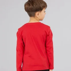 Hot Guess Drenge langærmet T-shirt Spicy Red